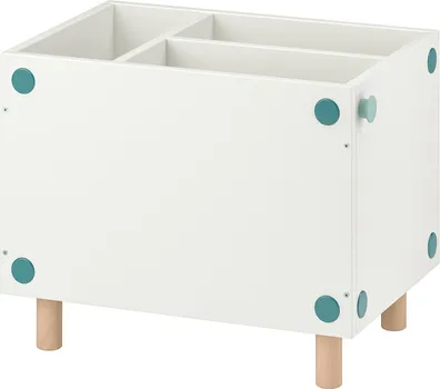 IKEA SMUSSLA NOĆNI STOČIĆ/SPOJENE POLICE, BIJELA (6 / 7)