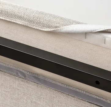 IKEA RAMNEFJÄLL NAVLAKA ZA OKVIR KREVETA, KILANDA SVIJETLOBEŽ, 160X200 CM (7 / 7)