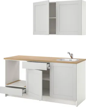 IKEA KNOXHULT KUHINJA, SIVA, 180X61X220 CM (1 / 4)
