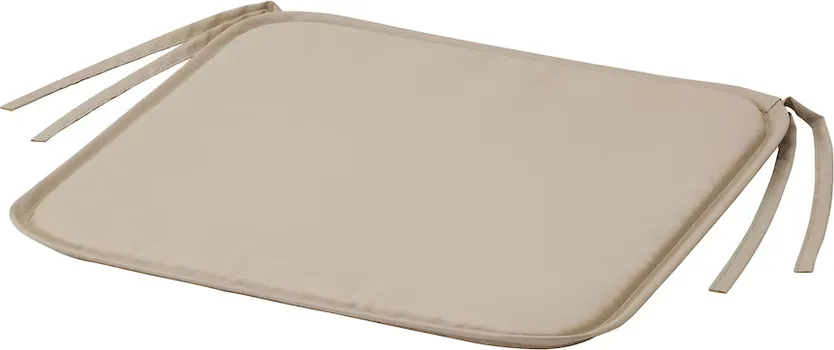 IKEA BRÄMÖN JASTUČE ZA STOLICU, SIVO-BEŽ UNUTRA/SPOLJA, 34X34X1.0 CM (1 / 4)