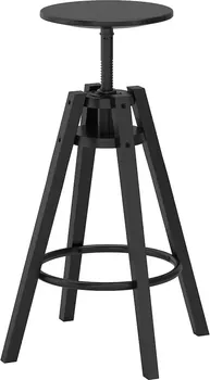 IKEA DALFRED BARSKA STOLICA, CRNA 63-74 CM (1 / 6)