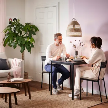 IKEA SANDSBERG STO, CRNA, 67X67 CM (1 / 3)