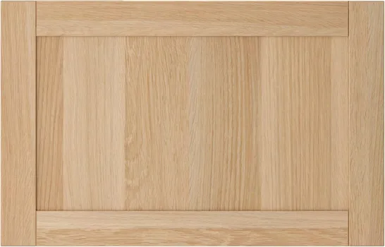 IKEA HANVIKEN FRONT ZA VRATA/FIOKU, BIJELO B. IM. HRASTOVINE, 60X38 CM (1 / 4)