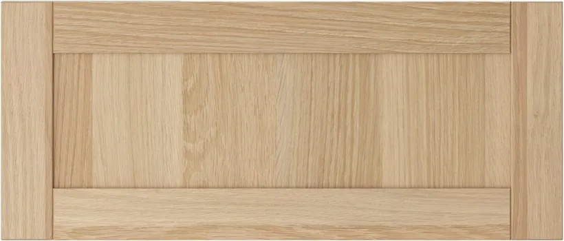 IKEA HANVIKEN FRONT FIOKE, BIJELO B. IM. HRASTOVINE, 60X26 CM (1 / 3)