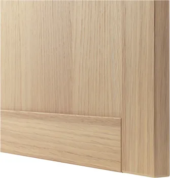 IKEA HANVIKEN FRONT FIOKE, BIJELO B. IM. HRASTOVINE, 60X26 CM (2 / 3)