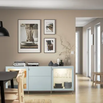 IKEA SELSVIKEN FRONT ZA VRATA/FIOKU, V. SJAJ SVIJETLOSIVA-PLAVA, 60X38 CM (4 / 4)