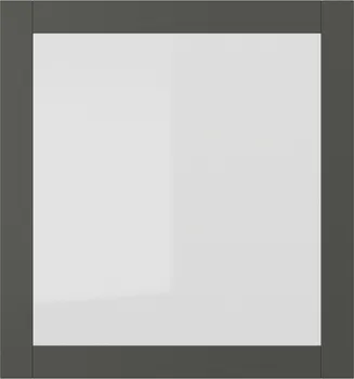 IKEA SINDVIK STAKLENA VRATA, TAMNOSIVA/BISTRO STAKLO, 60X64 CM (1 / 2)