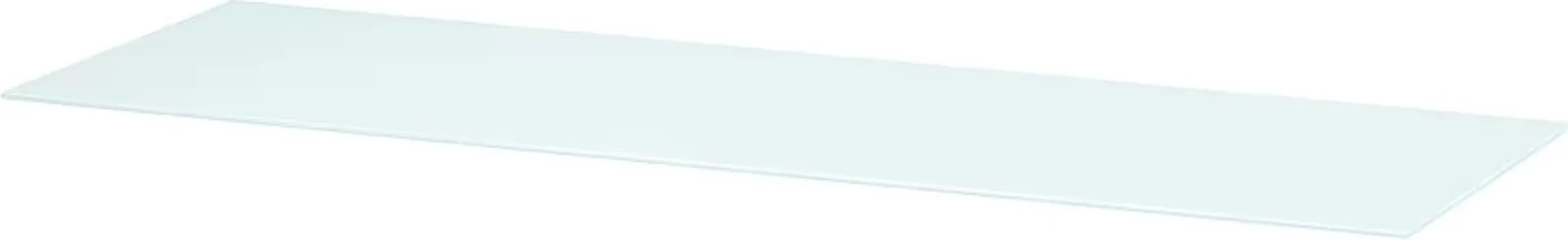 IKEA BESTÅ GORNJI PANEL, STAKLO BIJELA/SVIJETLOZELENA, 120X40 CM (1 / 3)