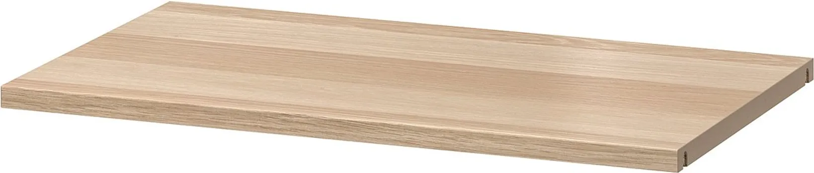 IKEA BESTÅ POLICA, BIJELO B. IM. HRASTOVINE, 56X36 CM (1 / 2)