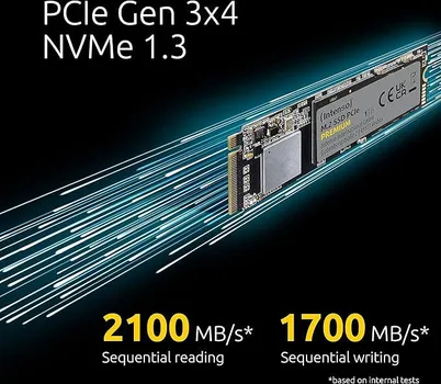 INTENSO 500GB M.2 NVME PREMIUM GEN3X 4 SSD DISK - KAPACITET: 500GB - FORMAT: M.2 - NVME - INTERFEJS: PCIE X 4 (3 / 4)