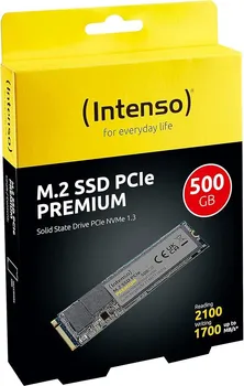 INTENSO 500GB M.2 NVME PREMIUM GEN3X 4 SSD DISK - KAPACITET: 500GB - FORMAT: M.2 - NVME - INTERFEJS: PCIE X 4 (4 / 4)