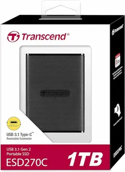 TRANSCEND PORTABLE 1TB / SSD USB 3.1 / TYPE C (2 / 2)