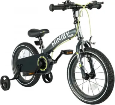 Q PLAY BICIKLO MINIBY 14 -3 U 1-CRNO (1 / 6)