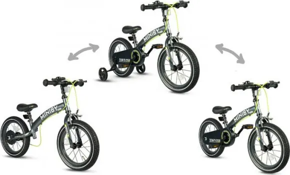 Q PLAY BICIKLO MINIBY 14 -3 U 1-CRNO (6 / 6)