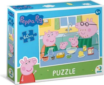PUZZLE DODA PEPA PRASE PORODIČNI RUČAK 60 DJELOVA (1 / 1)