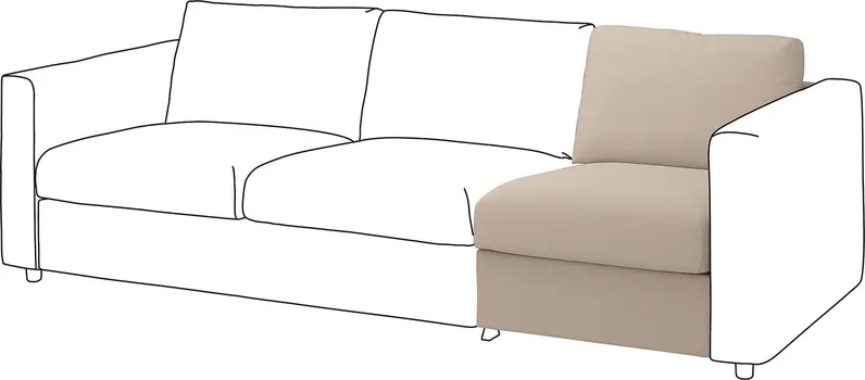 IKEA VIMLE NAVLAKA ZA JEDNOSED 104.961.37 (3 / 3)