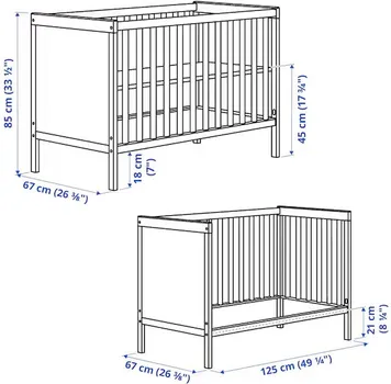 IKEA SUNDVIK KREVETAC 002.485.67 (9 / 9)