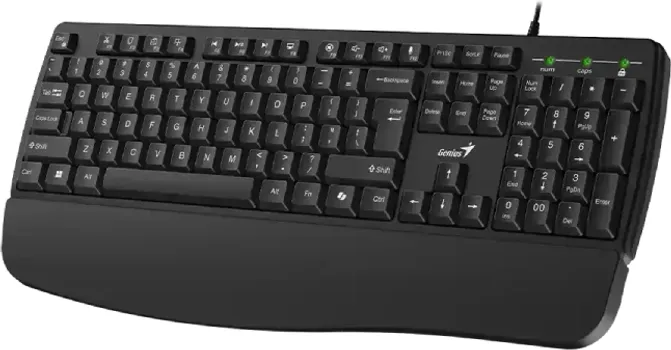 GENIUS TAS01513 KARAKTERISTIKE - TIP TASTATURE: MEMBRANSKA POVEZIVOST TASTATURE: ŽIČNA TIP POVEZIVOSTI TASTATURE: USB SLOVNI RASPORED (2 / 6)