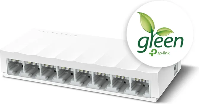 TP-LINK LS1008 8-PORT 10/100MBPS DESKTOP NETWORK SWITCH (1 / 3)
