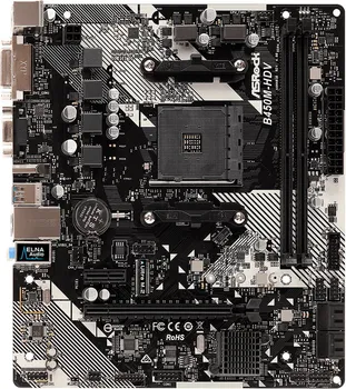 ASROCK MB B450M-HDV R4 0, 3200MHZ, M 2 PCIE GEN3, / / , 3 1, AM4 (2 / 12)