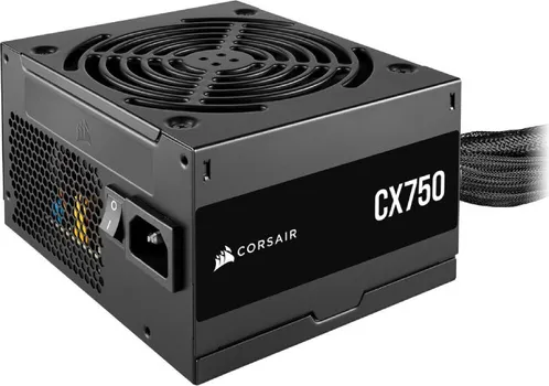 CORSAIR CX SERIES CX750 750W 80 PLUS BRONZE ATX POWER SUPPLY, 120MM LOW-NOISE COOLING FAN (2 / 3)