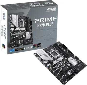 ASUS INTEL MB PRIME H770-PLUS, 7200+(OC), PCIE 5 0, 4 0 M 2, / , LGA1700 (2 / 7)