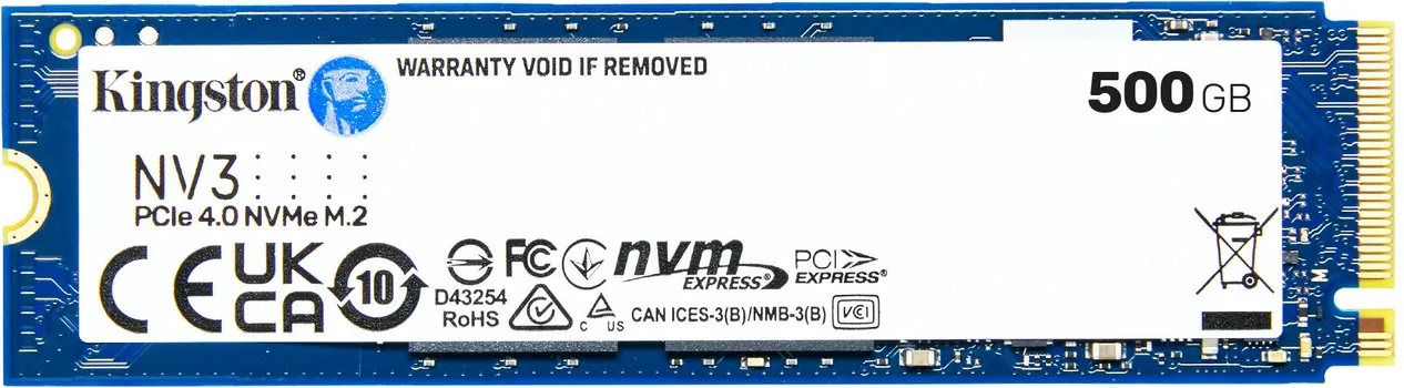 KINGSTON NV3 500GB / SSD M.2 NVME / 2280 SNV3S/500G (1 / 14)