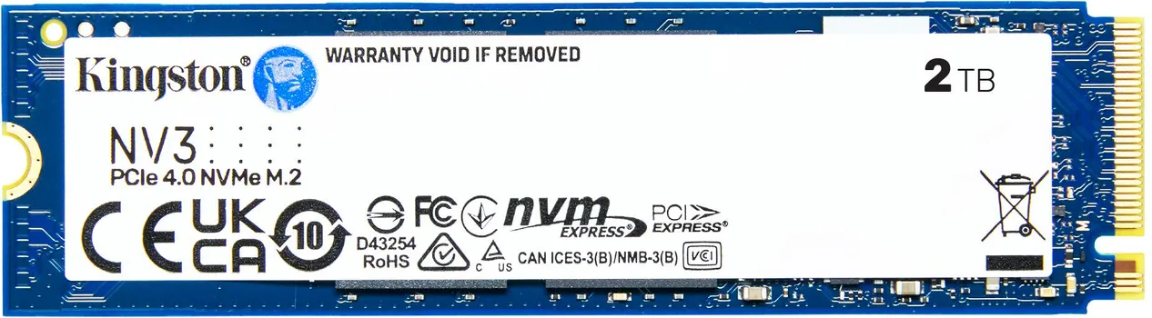 KINGSTON NV3 2TB / SSD M.2 NVME / 2280 SNV3S/2000G (2 / 16)