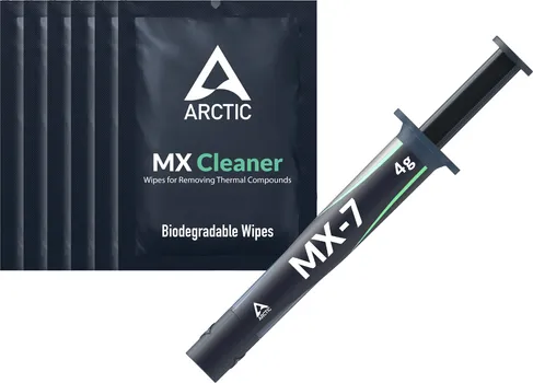 ARCTIC MX-7 (4G), ULTIMATEPERFORMANCE THERMAL PASTE6X MX CLEANER (1 / 1)