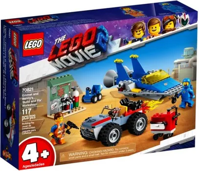 LEGO 70821 EMMENT AND BENNY’S BUILD AND FIX’WORKSHOP MOVIE (2 / 2)
