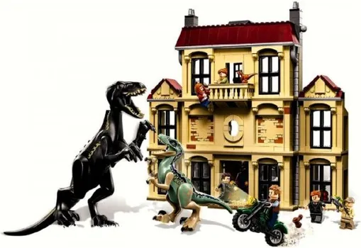 LEGO JURASSIC WORLD 75930 INDORAPTOR RAMPAGE AT LOCKWOOD ESTATE (1 / 2)