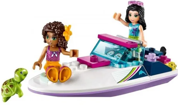 LEGO FRIENDS 41316 ANDREA’S SPEEDBOAT TRANSPORTER (2 / 4)