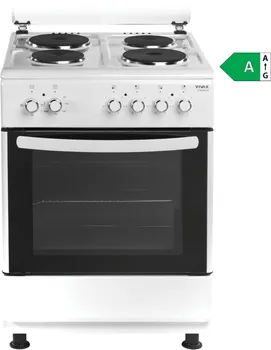 VIVAX FC-04602S WH ŠPORET │ 4X GREJNE PLOČE │ 64L RERNA │ 59,5CM X 88CM X 65CM │ MAKSIMALNA TEMPERATURA RERNE 250˚C (2 / 9)
