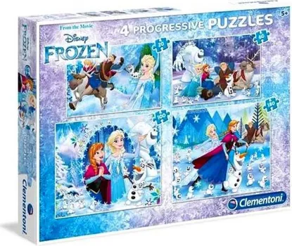 CLEMENTONI 07723 PUZLE 20+60+100+180 FROZEN (1 / 1)