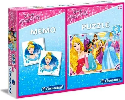 CLEMENTONI 07915 PUZZLE 60+ MEMO PRINCESS (1 / 1)