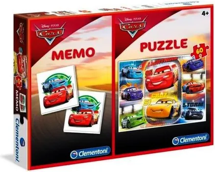 CLEMENTONI 07918 PUZZLE 60+ MEMO CARS 3 (1 / 1)