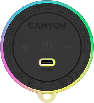 CANYON MAGNETIC BT SPEAKER ONMOVE 13 5W BLACK (1 / 5)