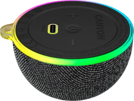 CANYON MAGNETIC BT SPEAKER ONMOVE 13 5W BLACK (4 / 5)