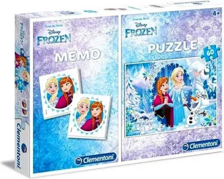 CLEMENTONI 07916 PUZZLE 60+ MEMO FROZEN (1 / 1)