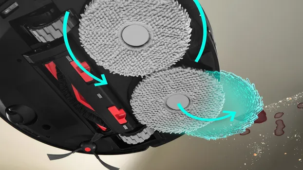 BOSCH ROBOTSKI USISIVAČIROTIRAJUĆE KRPE ZA BRISANJESPOTLESS MAX (2 / 2)