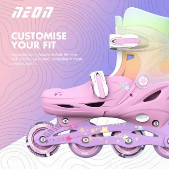 YVOLUTION NEON COMBO ROLERI 30-33 RAINBOW (6 / 8)