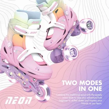 YVOLUTION NEON COMBO ROLERI 34-37 RAINBOW (4 / 8)
