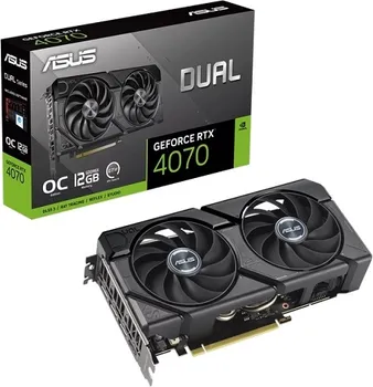 ASUS DUAL GEFORCE RTX 4070 OC EDITION 12GB GDDR6X (1 / 1)