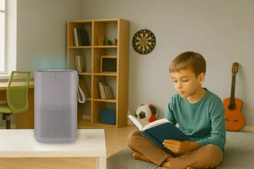 VIVAX AP-150M B AERIS MINI PREČIŠĆIVAČ VAZDUHA │ POGODAN ZA PROSTORIJE DO 15 M² │ HEPA 13 I AKTIVNI KARBONSKI FILTER │ UKLANJA 99,95% ŠTETNIH ČESTICA │ 3 BRZINE VENTILATORA I TAJMER (7 / 8)