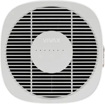 VIVAX AP-150M W AERIS MINI PREČIŠĆIVAČ VAZDUHA │ POGODAN ZA PROSTORIJE DO 15 M² │ HEPA 13 I AKTIVNI KARBONSKI FILTER │ UKLANJA 99,95% ŠTETNIH ČESTICA │ 3 BRZINE VENTILATORA I TAJMER (6 / 8)