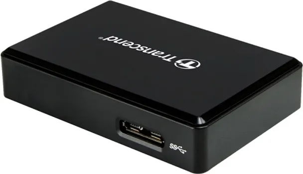 TRANSCEND TS-RDF9K2 CARD READER UP TO 260MB/S & 190MB/S, 3 1 GEN. 1, RDF9, UHS-II, UHS-II, SDHC UHS-I, MICRO SDXC UHS-I (1 / 1)