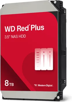 WESTERN DIGITAL RED PLUS 8TB / HDD 3.5 / SATA III / 256MB INTELLIPOWER WD80EFPX (2 / 6)