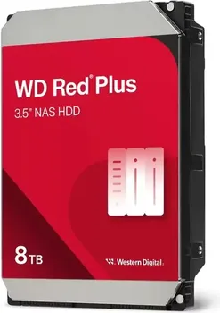 WESTERN DIGITAL RED PLUS 8TB / HDD 3.5 / SATA III / 256MB INTELLIPOWER WD80EFPX (1 / 2)