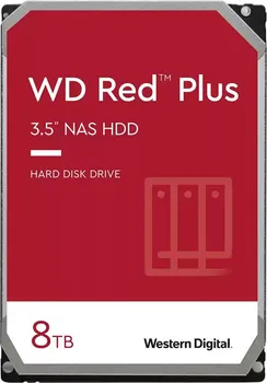 WESTERN DIGITAL RED PLUS 8TB / HDD 3.5 / SATA III / 256MB INTELLIPOWER WD80EFPX (4 / 6)