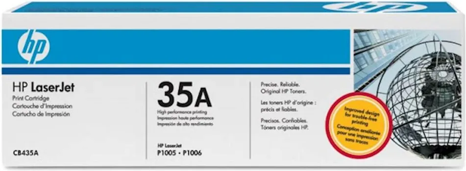 TONER HP35A LASERJET CB435A FOR LJ P1005/P1006, UP TO 1,500 PAGES (2 / 7)
